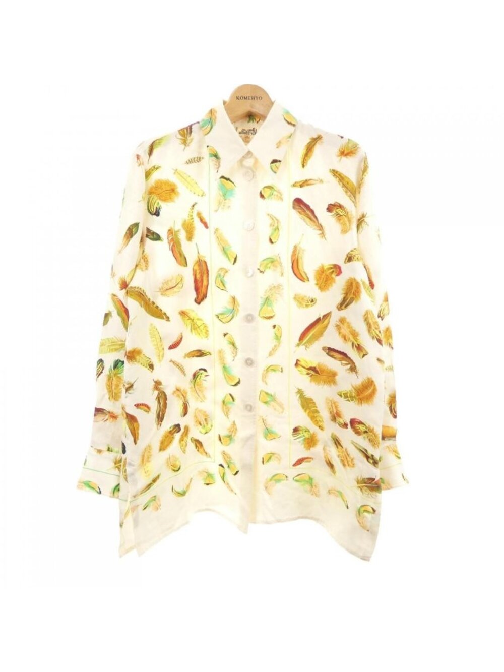 Hermes Plumes Twill Lane Shirt